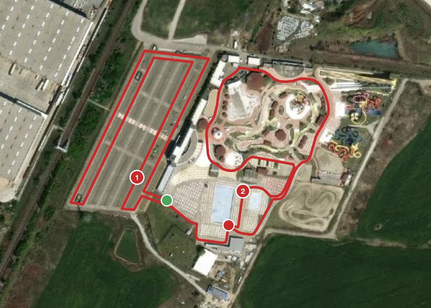 Traseu alergare Sprint